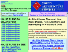 Tablet Screenshot of house-blueprints.youngarchitectureservices.com